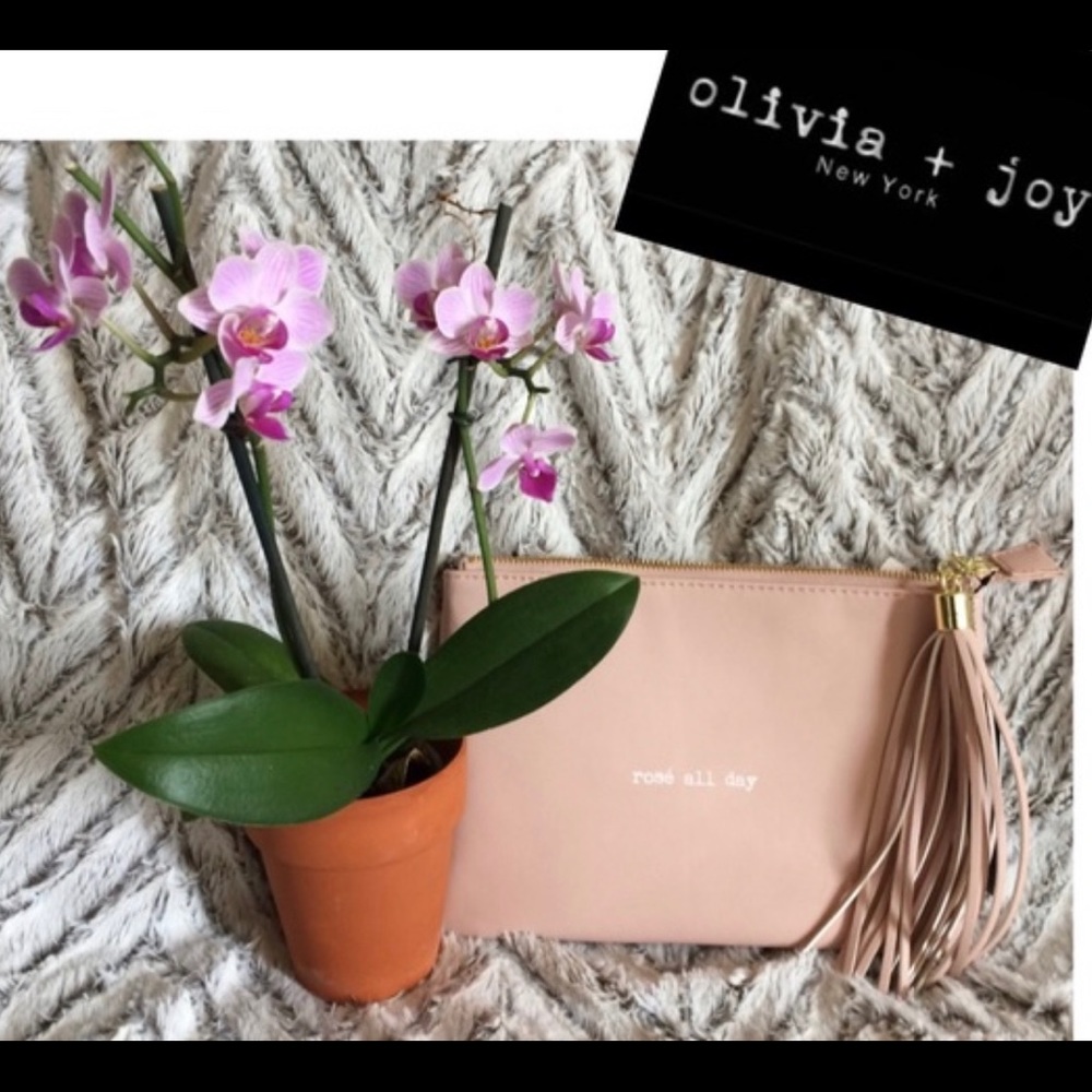 Olivia + Joy Rose All Day Blush Clutch